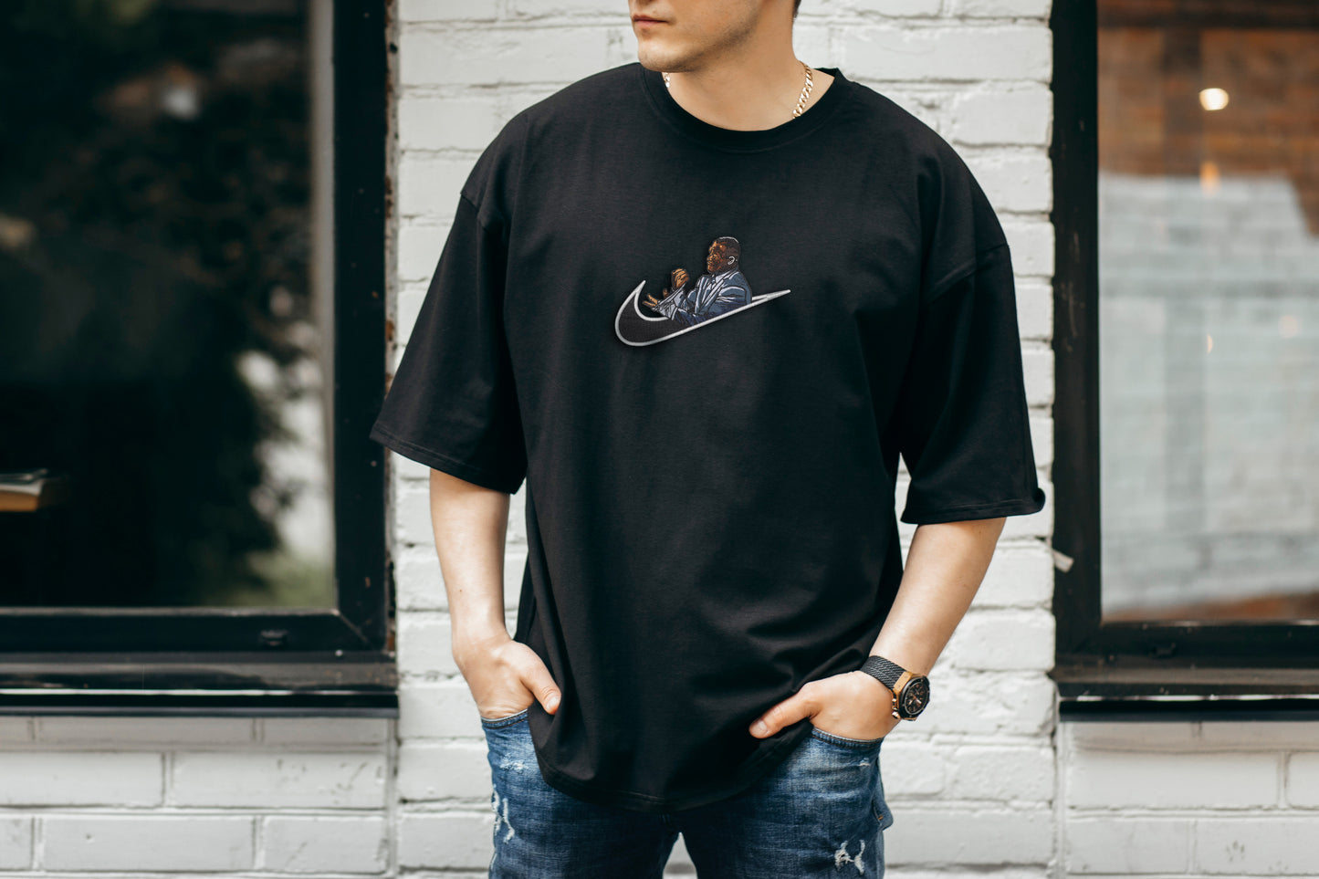 Mike Tyson Swoosh T Shirt