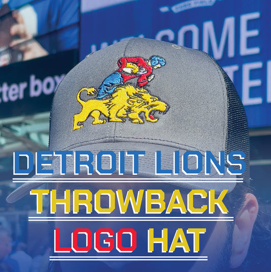 Detroit Lions Vintage Logo Cap